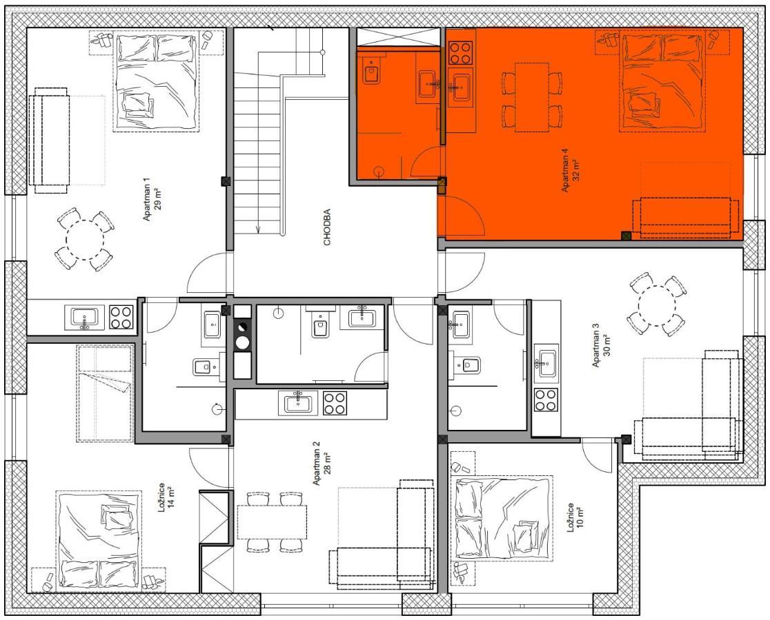 Apartmany Hacienda Boží Dar Eksteriør bilde
